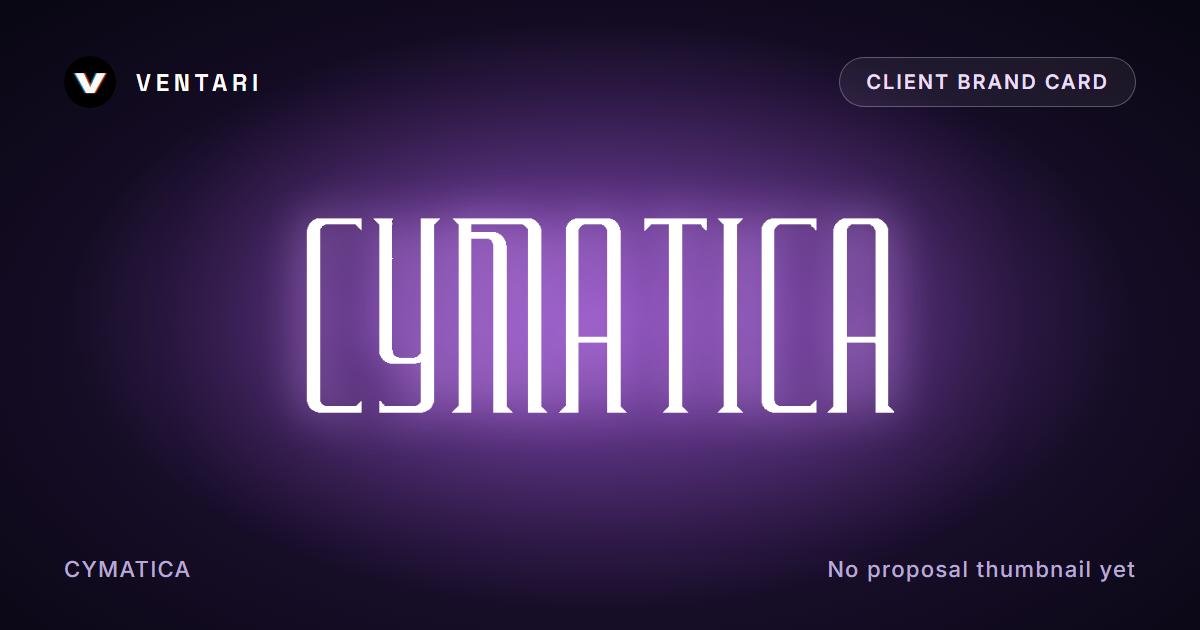Cymatica proposal thumbnail